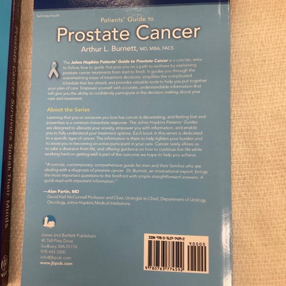 2 Books Prostate Cancer - Paperback - Picture 4 of 4